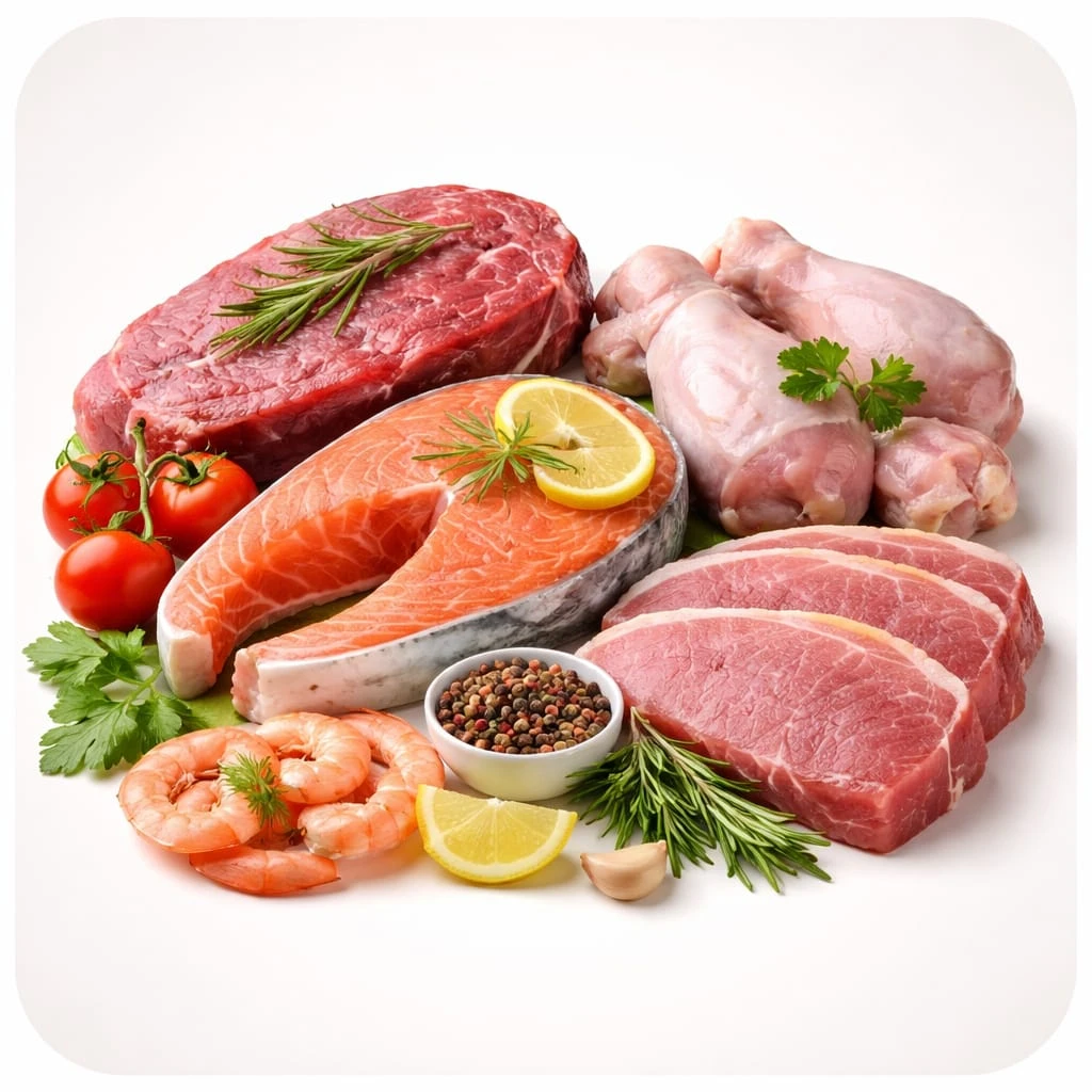 Meat & seaffood